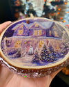 Lavender Christmas Ornament