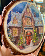 Christmas Manor Ornament