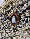 Rhinestone Eyes Ghost Necklace