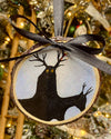 Yellow Eyed Krampus Hand-Painted Ornaments