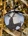 Red Eyed Krampus Hand-Painted Ornament