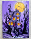 Moonlit Manor (Original Painting)