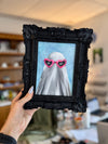 Heart Glasses Ghost (Original Painting)