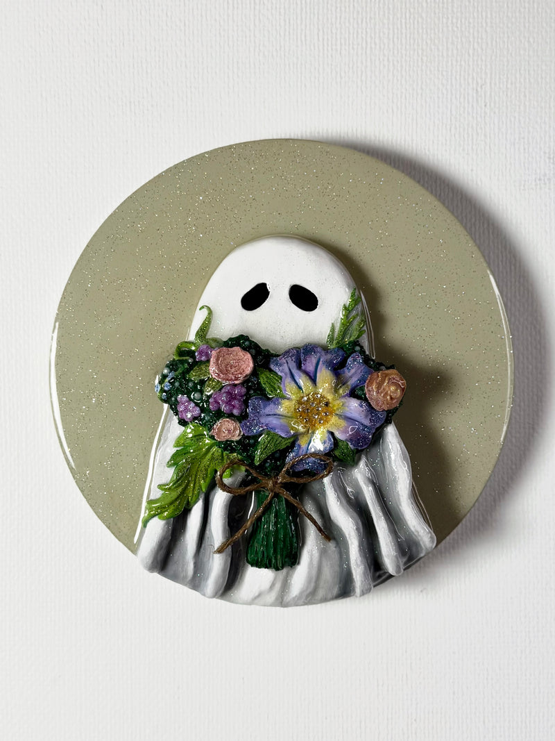 Booquet in Sage Sculpture
