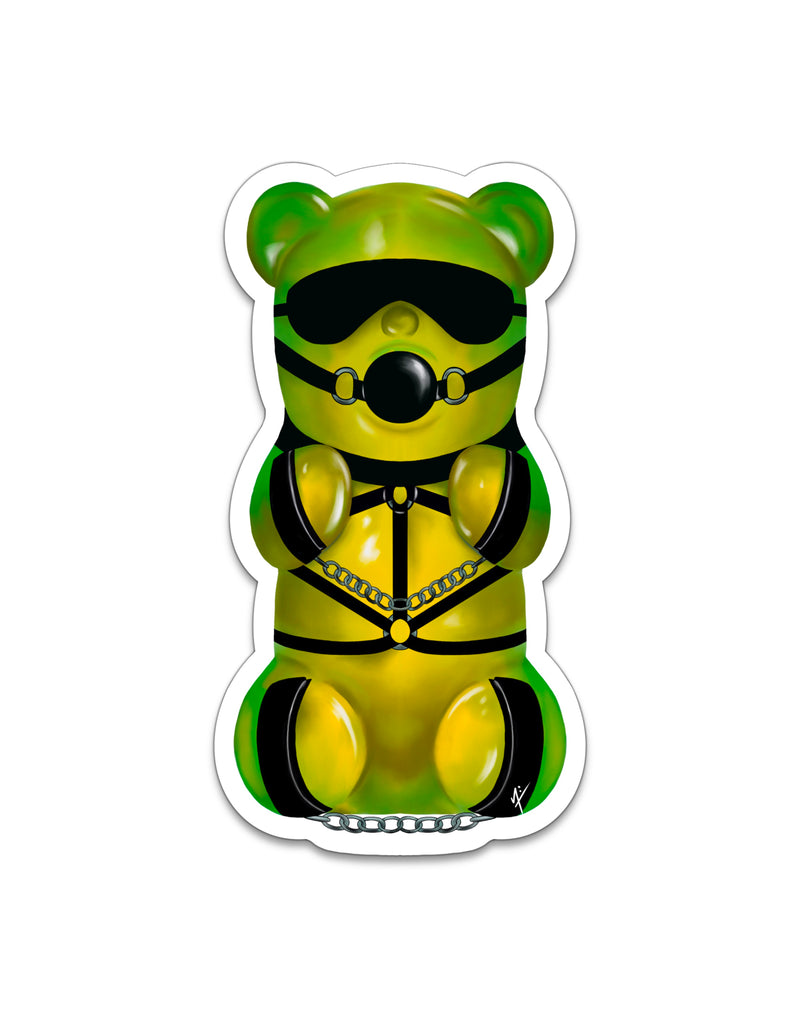 Bondage Bear (green)
