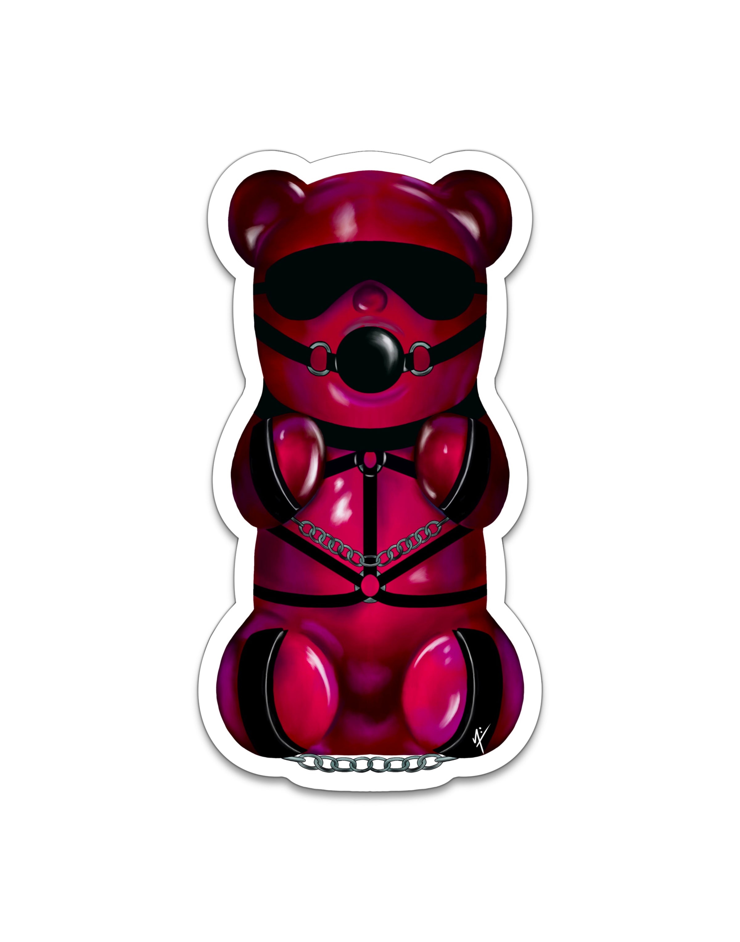 Bondage Bears Sports Bra - Pink – Scummy Bears