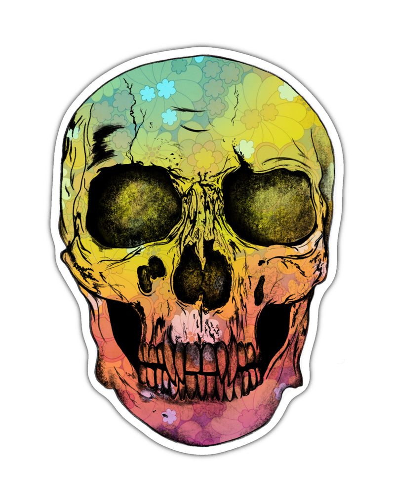 Rainbow Skull