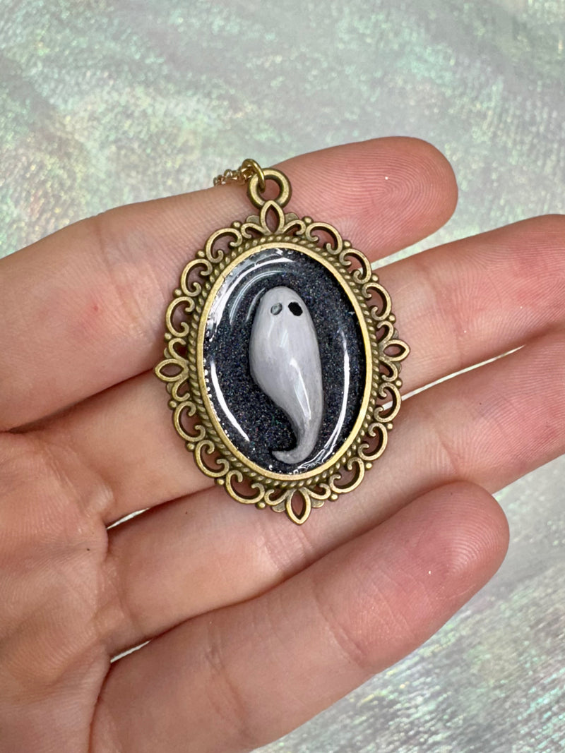 Wispy Ghost Necklace