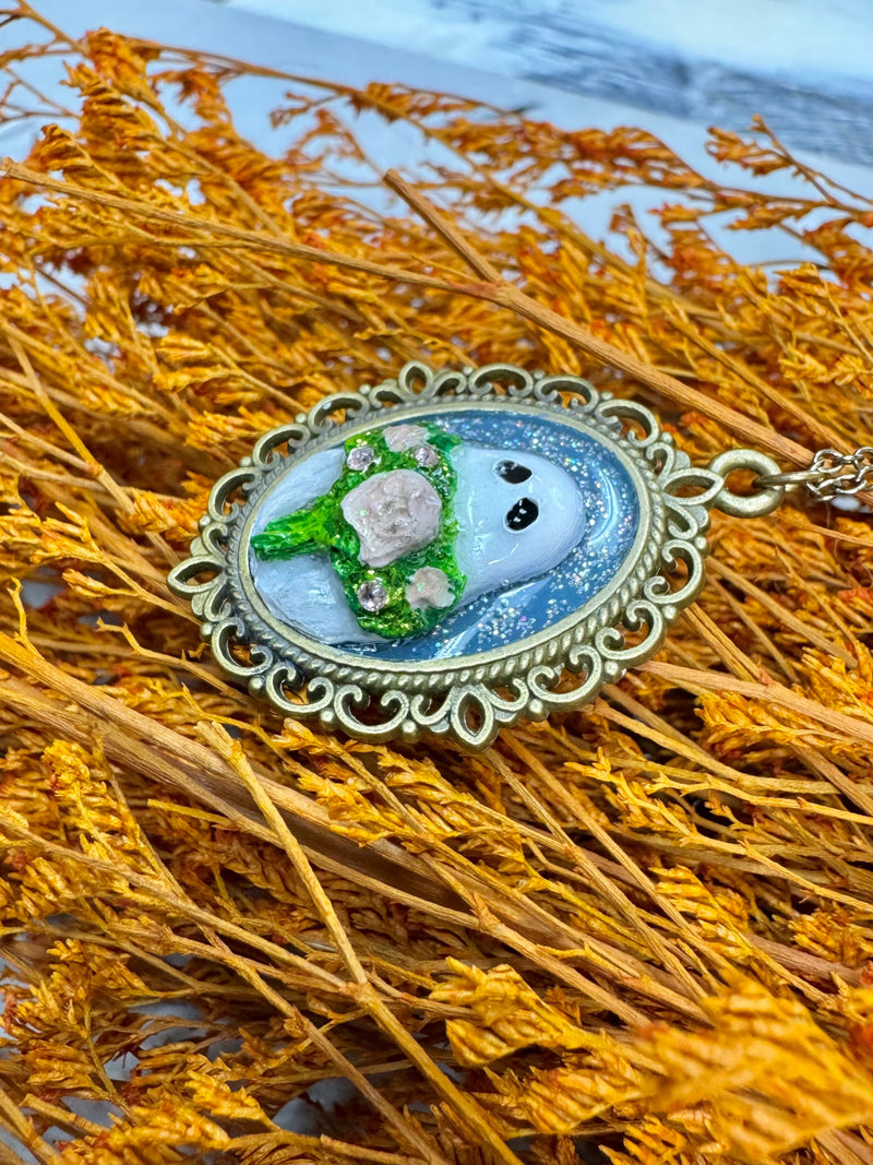 Bouquet Ghost Necklace
