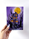 Moonlit Manor (Original Painting)