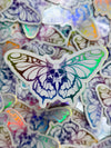 Holographic Skull Butterfly