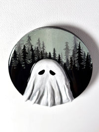 Mini Misty Woods Ghost Sculpture