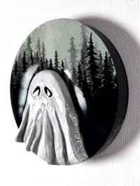 Mini Misty Woods Ghost Sculpture