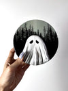 Mini Misty Woods Ghost Sculpture