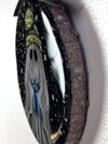 Blue Present Hand-Painted Ornament
