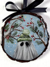 Frosted Berries Hand-Painted Ornament