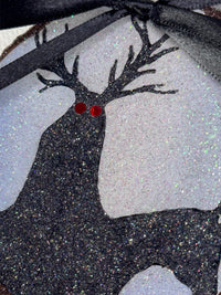 Red Eyed Krampus Hand-Painted Ornament