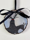Red Eyed Krampus Hand-Painted Ornament