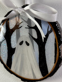 Twilight Woods Ghost (Original Painting)