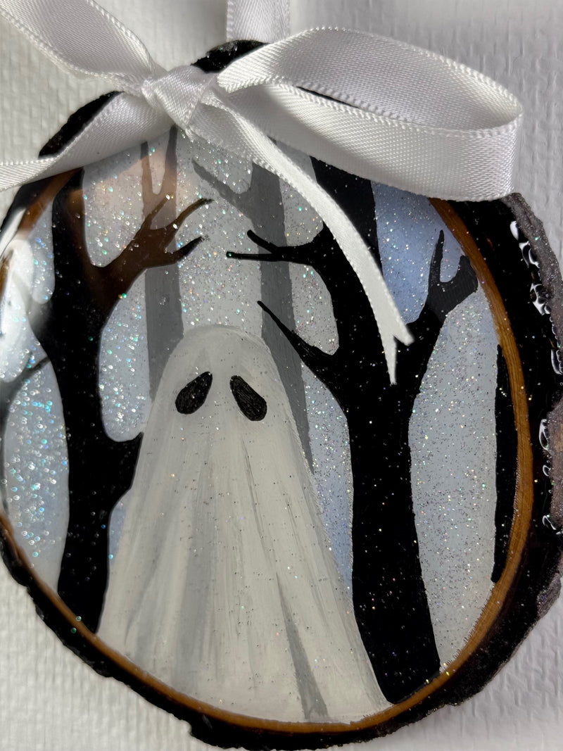 Twilight Woods Ghost (Original Painting)