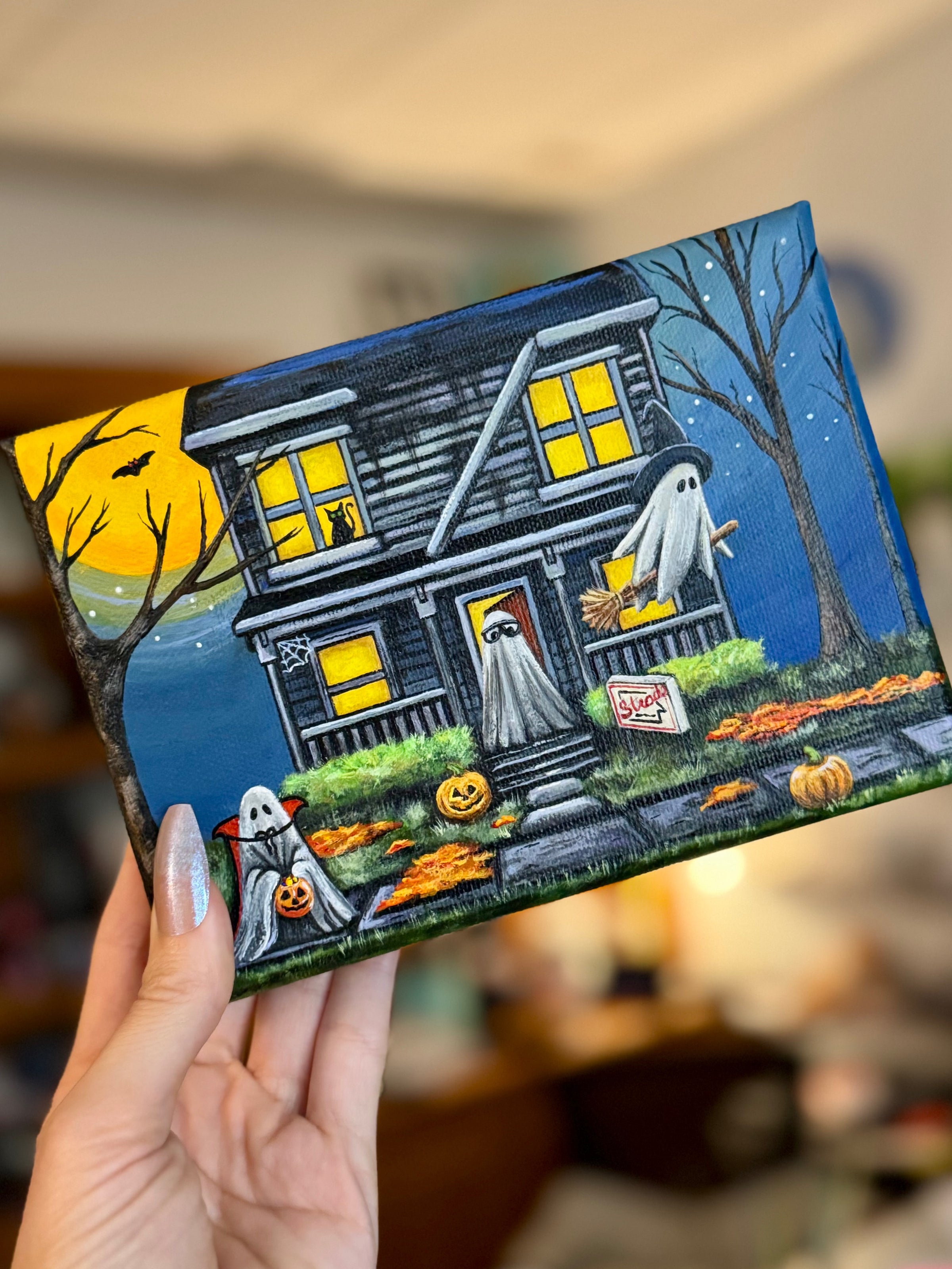 Haddonfield Halloween (Original Painting)