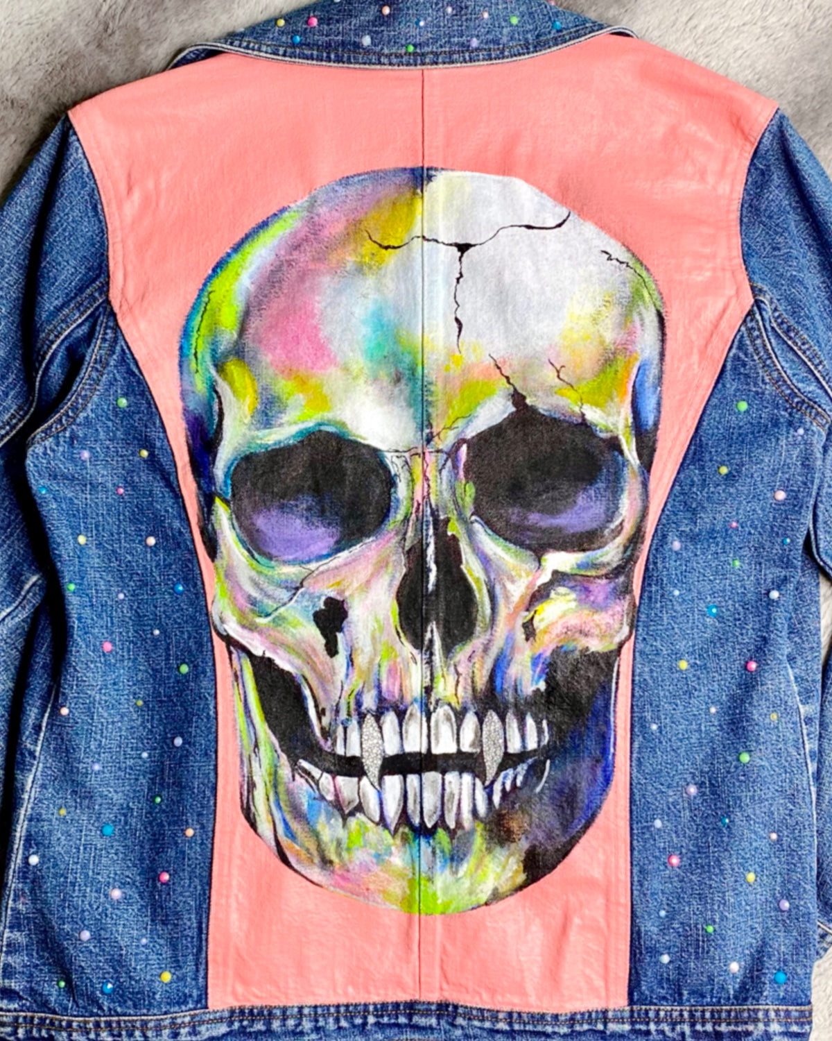 Rainbow Skull